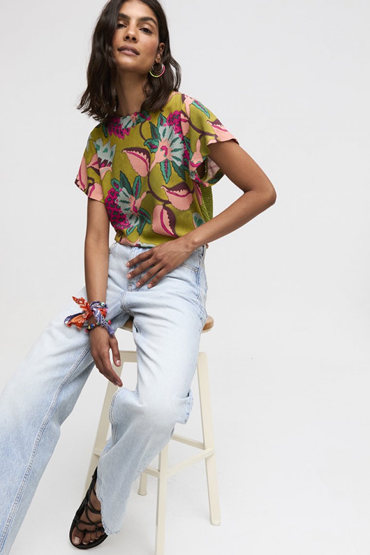 Tee Shirt duo matière