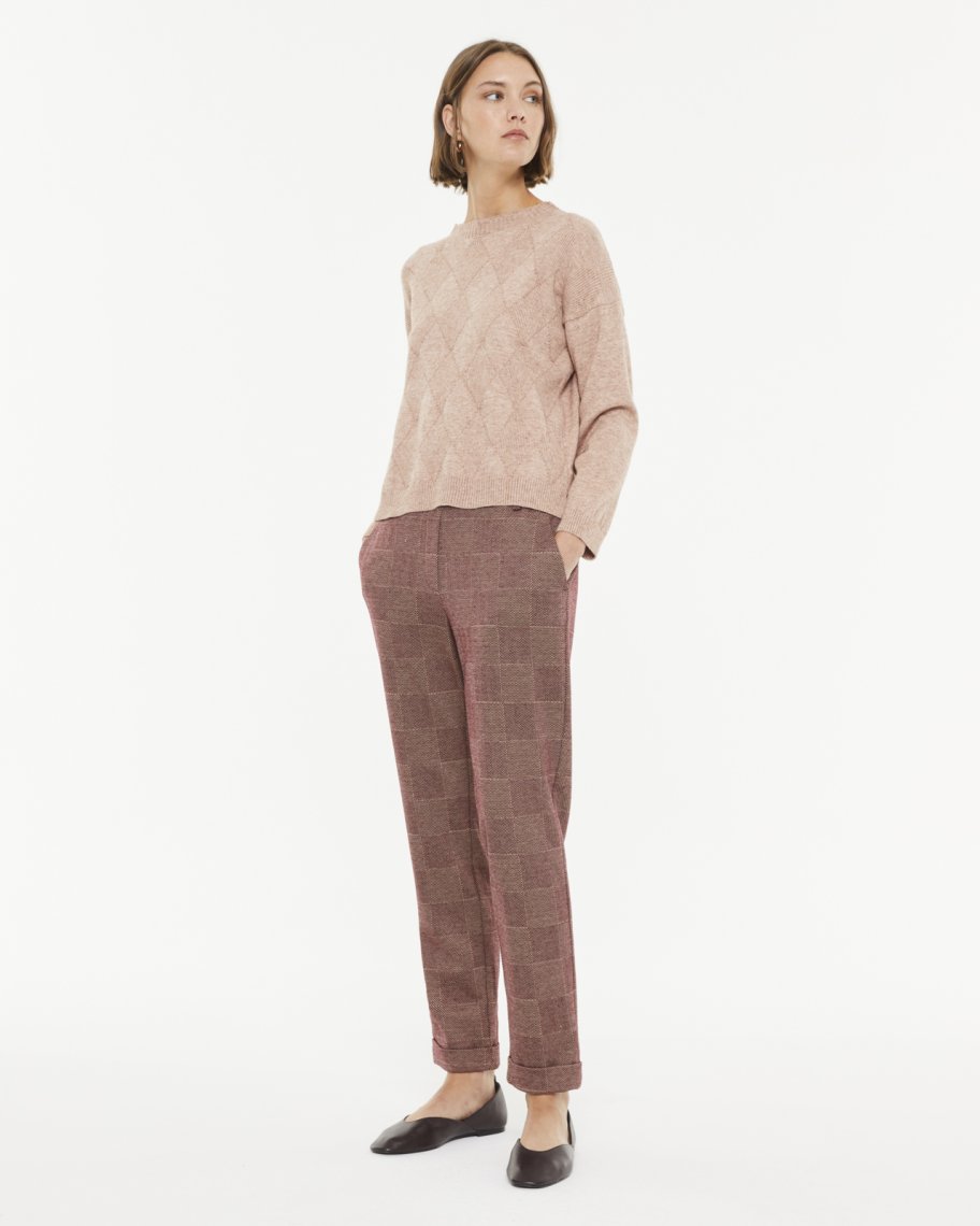 Pantalon revers écossais
