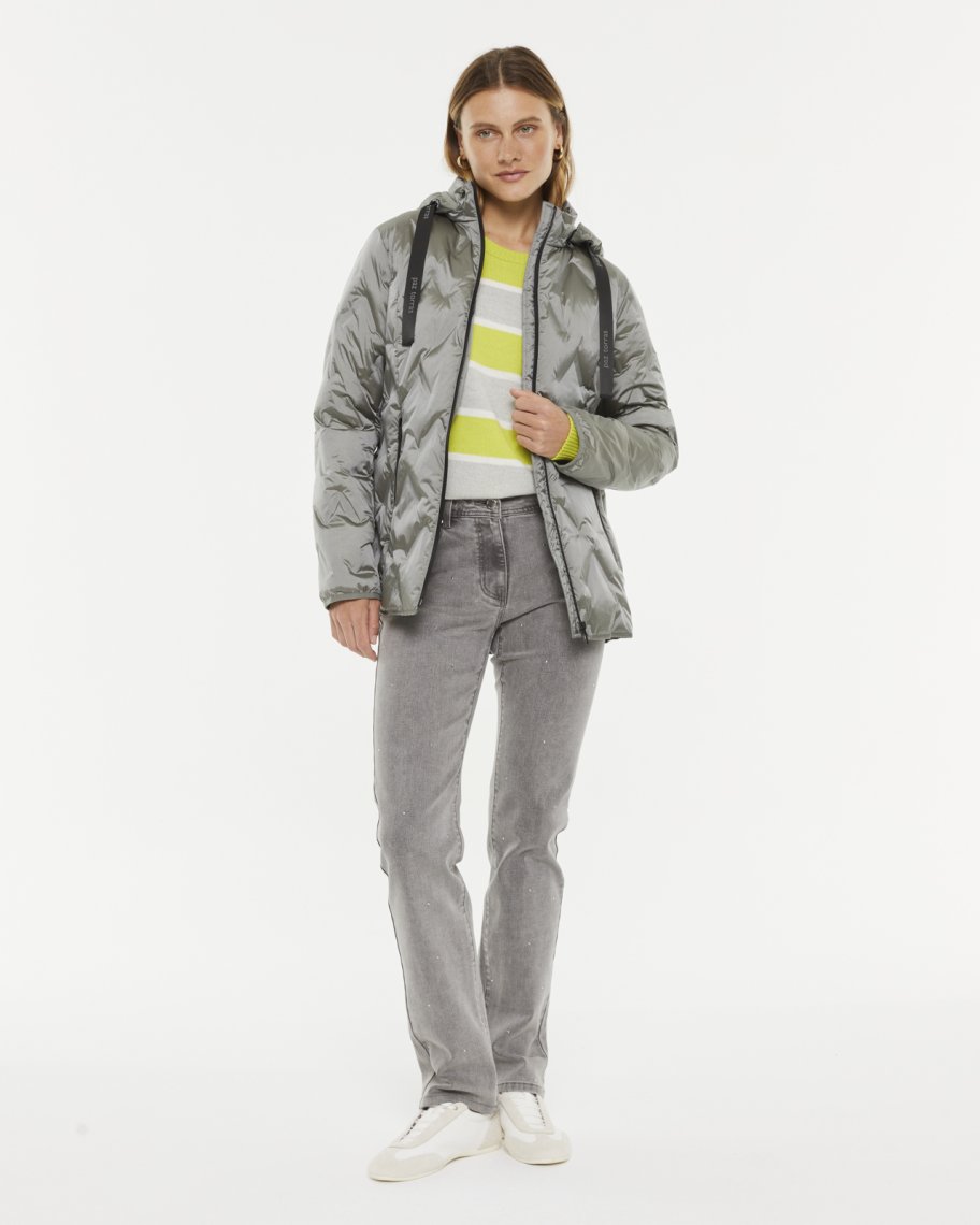 Doudoune taupe
