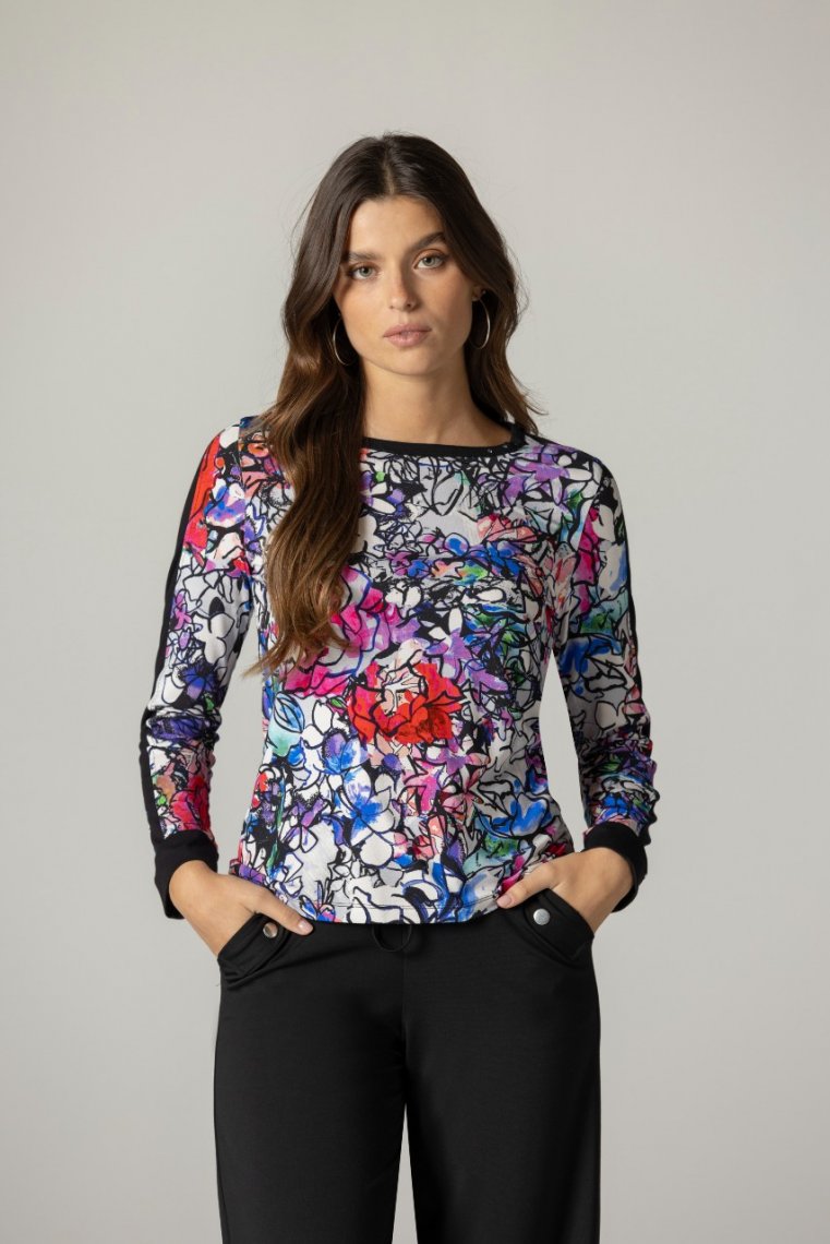 Tee-Shirt fleuri