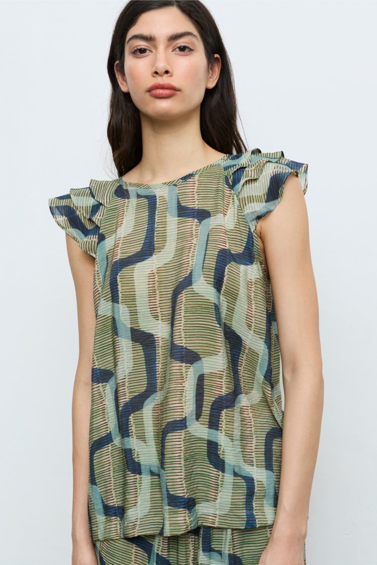 Tunique volant&eacute;e