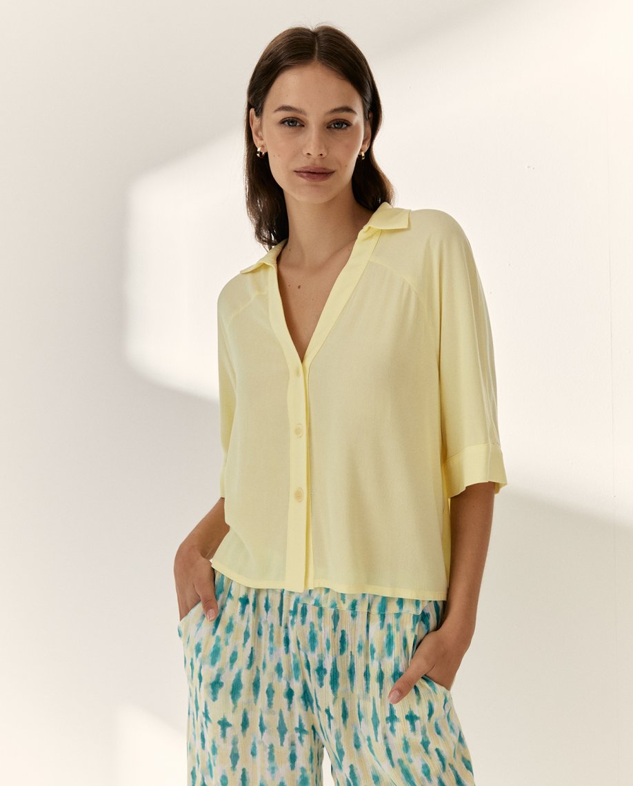 Chemisier jaune