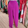 Pantalon fluide fushia