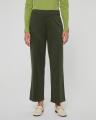 Pantalon chevron vert