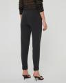 Pantalon noir revers