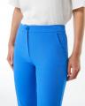 Pantalon tailleur bleu