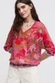 Blouse rosée