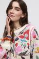 Pull fleur ivoire