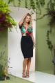 Robe duo fleurie