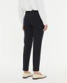 Pantalon noir revers