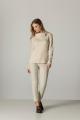 Pull col ivoire