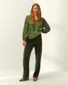 Pantalon velours vert
