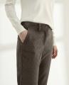 Pantalon velours châtaigne