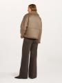Blouson moka réversible