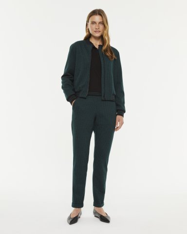 Pantalon écossais vert