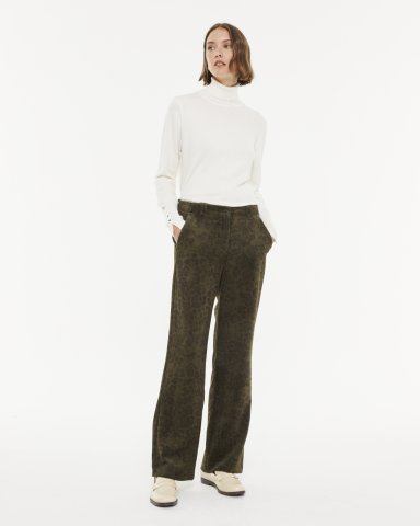 Pantalon velours pantère