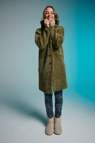 Manteau kaki
