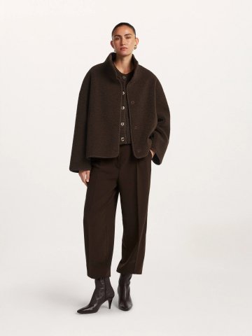 Veste Réversible chocolat